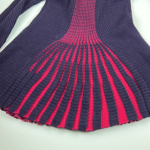 Rewance Indigo  Fitted Midi Sweater Dress - Picture 11 of 11